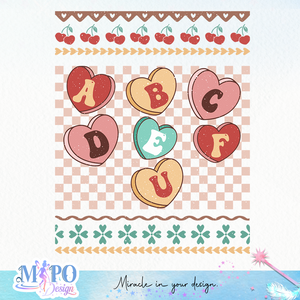 ABCDEFU SVG design, svg for sublimation, Valentine SVG, Retro Valentine ugly sweater SVG