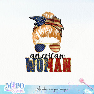 All American Mama sublimation