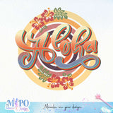 Aloha sublimation design, png for sublimation, Summer png, Beach vibes PNG