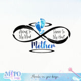 Always In My Mind Forever In My Heart sublimation design, png for sublimation, memorial vibes png, mother's day png