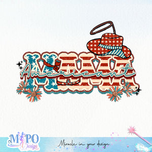 American Mama sublimation