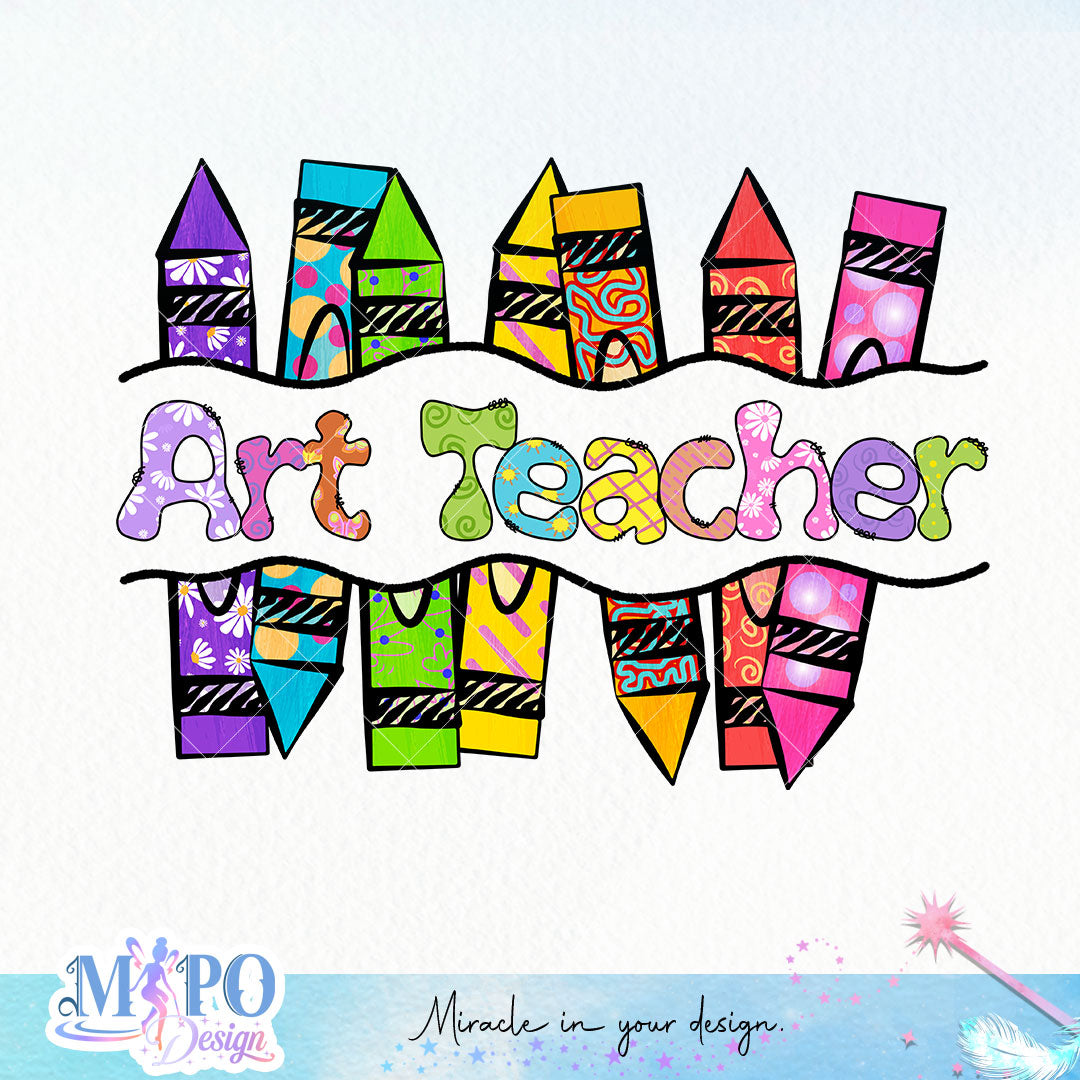 Music Teacher, Art Teacher, Librarian, PE Teacher Sublimation Transfer –  Flipped Designs