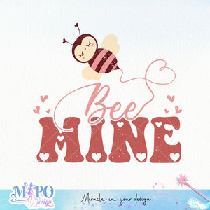 Bee Mine sublimation design