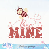 Bee Mine sublimation design