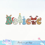 Believe sublimation design, png for sublimation, Christmas PNG, Christmas vibes PNG