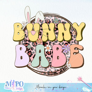 Bunny babe sublimation design, png for sublimation, Holidays design, Easter Day sublimation