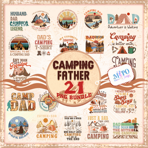 Camping Dad sublimation Bundle