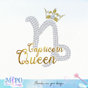 Capricorn Queen sublimation