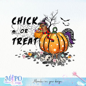 Chick or treat sublimation