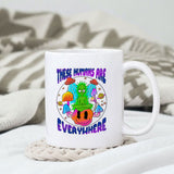 These Humans Are Everywhere sublimation design, png for sublimation, Aliens PNG, Outer space PNG