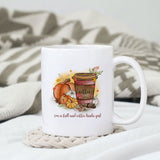 I'm a fall and coffee kinda girl sublimation design, png for sublimation, Autumn PNG, Positive vibe PNG, Autumn vibe PNG