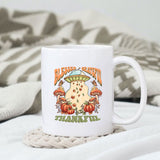 Thankful Grateful Blessed sublimation design, png for sublimation, Autumn PNG, Retro autumn PNG