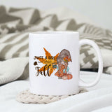 Just a girl who loves fall sublimation design, png for sublimation, Autumn PNG, Positive vibe PNG, Autumn vibe PNG