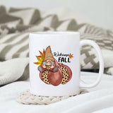 Welcome fall sublimation design, png for sublimation, Autumn PNG, Positive vibe PNG, Autumn vibe PNG