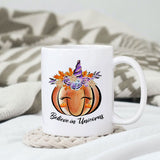 Believe in unicorns sublimation design, png for sublimation, Autumn PNG, Positive vibe PNG, Autumn vibe PNG