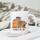 Autumn is my jam Sublimation design, png for sublimation, Autumn PNG, Positive vibe PNG, Autumn vibe PNG