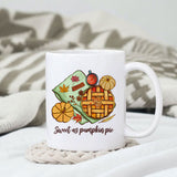 Sweet as pumpkin pie Sublimation design, png for sublimation, Autumn PNG, Positive vibe PNG, Autumn vibe PNG