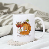 Happy pumpkin spice season Sublimation design, png for sublimation, Autumn PNG, Positive vibe PNG, Autumn vibe PNG