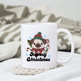 Merry christmas sublimation design, png for sublimation, Christmas PNG,  Christmas Animals PNG