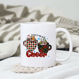 Have a cup of cheer sublimation design, png for sublimation, Christmas PNG, Christmas Coffee PNG