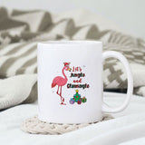 Merry christmas flamingo sublimation design, png for sublimation, Christmas PNG,  Christmas Animals PNG