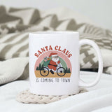 santa claus is coming to town sublimation design, png for sublimation, Christmas PNG,  Christmas SVG