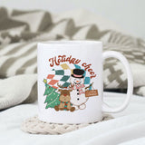 Holiday cheer sublimation design, png for sublimation, Christmas PNG, Retro Christmas PNG