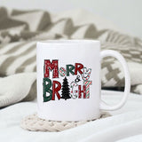 Merry and bright sublimation design, png for sublimation, Christmas PNG, Christmas vibes PNG