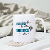 Blessings winter solstice sublimation design, png for sublimation, Christmas PNG, Christmas vibes PNG