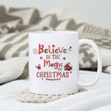 Believe in the magic of christmas sublimation design, png for sublimation, Christmas PNG, Christmas vibes PNG