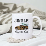 Jingle all the way sublimation design, png for sublimation, Christmas PNG, Christmas vibes PNG