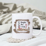 Naughty Nice I tried Merry Christmas sublimation design, png for sublimation, Christmas PNG, Christmas vibes PNG