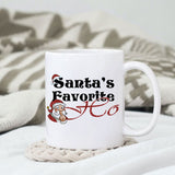 Santa's favorite HO sublimation design, png for sublimation, Christmas PNG, Christmas vibes PNG