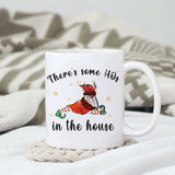 There's some HOs in the house sublimation design, png for sublimation, Christmas PNG, Christmas vibes PNG