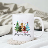 Merry and Bright sublimation design, png for sublimation, Christmas PNG, Christmas vibes PNG