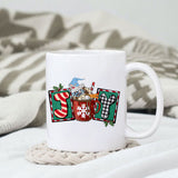 Joy sublimation design, png for sublimation, Christmas PNG, Drink and Gnomes PNG