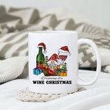 Dreaming Of a Wine Christmas sublimation design, png for sublimation, Christmas PNG, Drink and Gnomes PNG