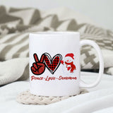 Peace Love Snowman sublimation design, png for sublimation, Christmas PNG, Christmas vibes PNG