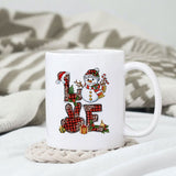 Peace love snowman sublimation design, png for sublimation, Christmas PNG, Christmas vibes PNG