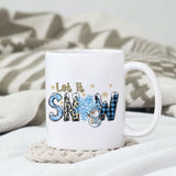 Let it snow sublimation design, png for sublimation, Christmas PNG, Christmas vibes PNG