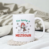 I'm Having A Meltdown SVG PNG design, png for sublimation, Christmas PNG,  Christmas SVG