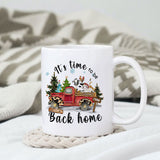 It's time to be back home sublimation design, png for sublimation, Christmas PNG, Christmas vibes PNG