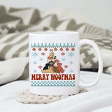 Merry Woofmas design, png for sublimation, Christmas PNG,  Christmas SVG