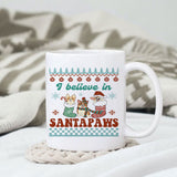 I believe in Santapaws design, png for sublimation, Christmas PNG,  Christmas SVG