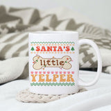 Santa's little yelper design, png for sublimation, Christmas PNG,  Christmas SVG