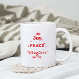 Joy love peace believe christmas sublimation design, png for sublimation, Christmas PNG,  Christmas SVG