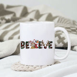 Believe sublimation design, png for sublimation, Christmas PNG, Gnomes Christmas PNG