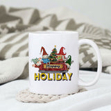 Happy holiday sublimation design, png for sublimation, Christmas PNG, Gnomes Christmas PNG