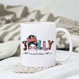 Jolly nurse sublimation design, png for sublimation, Nurse PNG, Nurse Christmas PNG