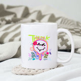 Think happy thoughts sublimation design, png for sublimation, Cartoon png, Funny png